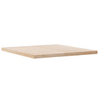 Bodenbettrahmen Natur 213,5 x 204 x 9 cm Massives Kiefernholz