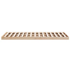 Bodenbettrahmen Natur 140 x 220 cm Massives Kiefernholz
