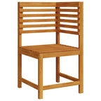 Gartenbänke Set 3 pcs Braun Massivholz Akazie