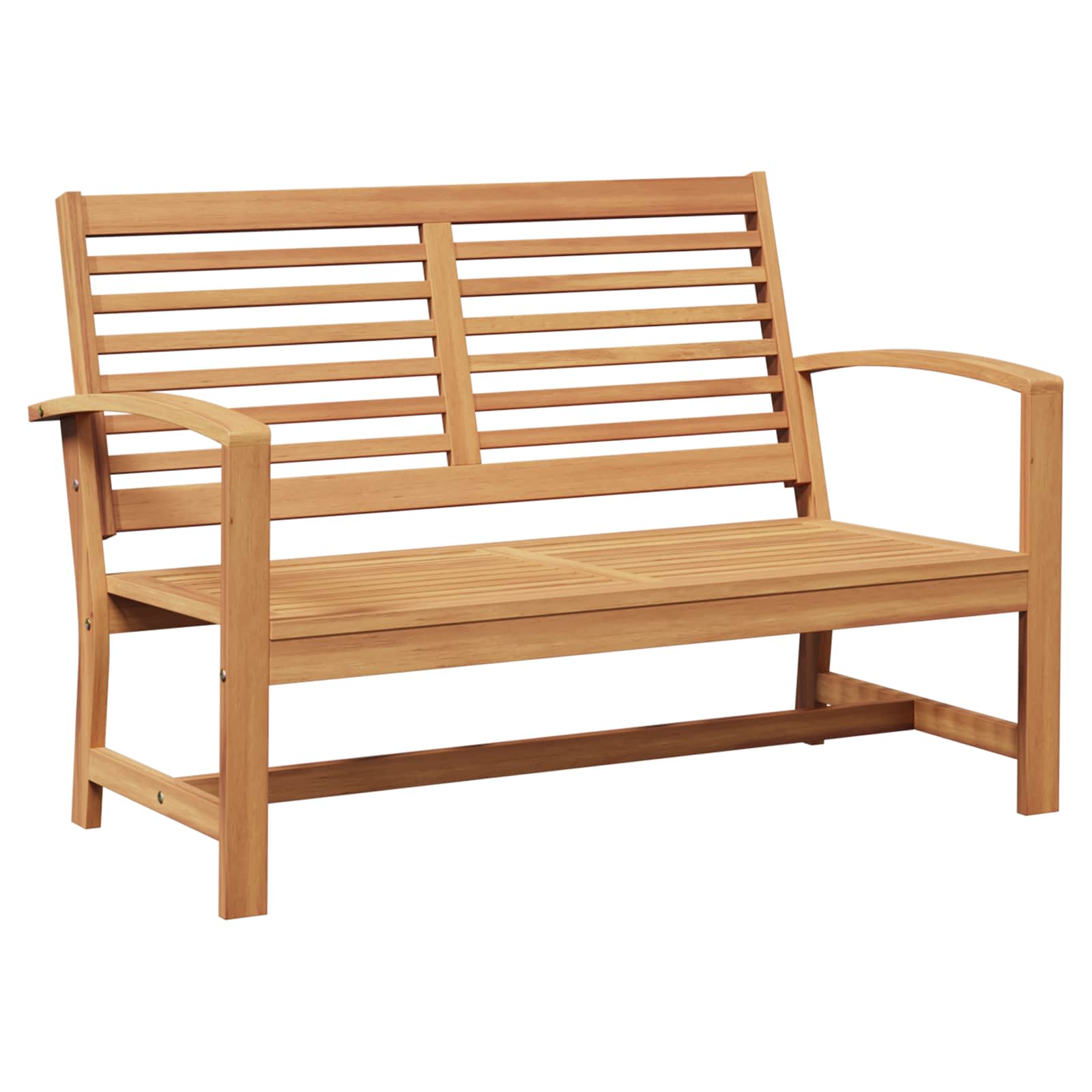 Gartensofa-set 5 pcs Natur Massivholz Teak