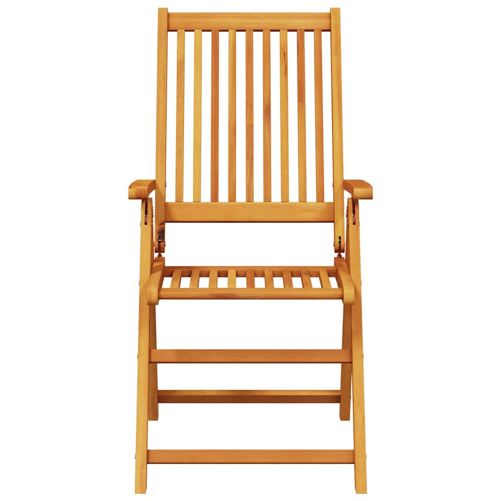 Garten Essgruppe Faltbar 9 pcs Braun Massivholz Akazie