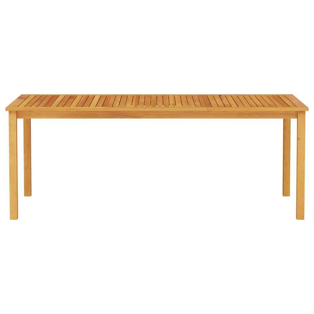 Garten Essgruppe Faltbar 9 pcs Braun Massivholz Akazie