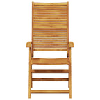 Garten Essgruppe 9 pcs Braun Massivholz Akazie