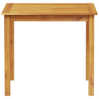 Garten Essgruppe 5 pcs Braun Massivholz Akazie