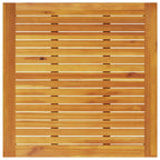 Garten Essgruppe 5 pcs Braun Massivholz Akazie
