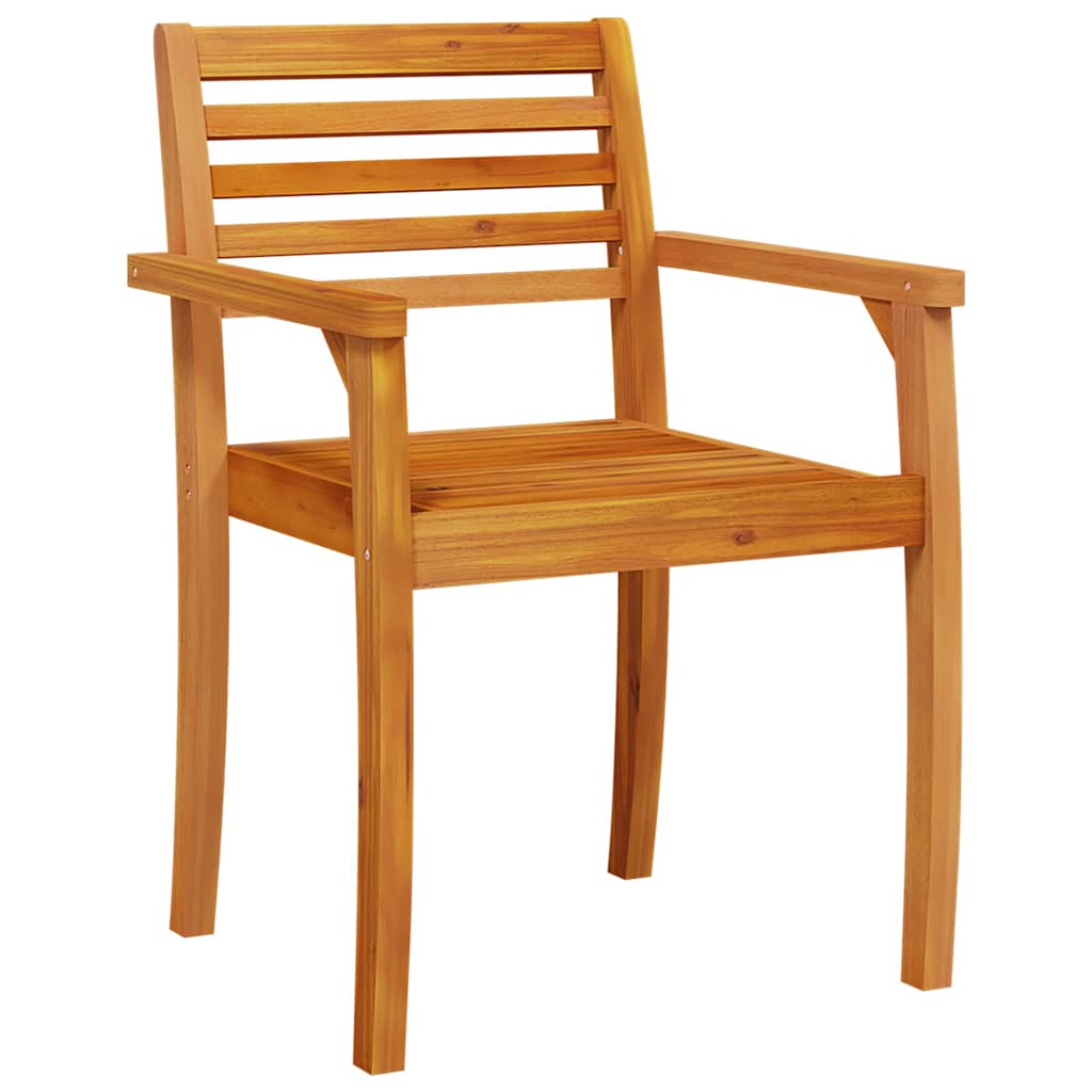Garten Essgruppe 3 pcs Braun Massivholz Akazie