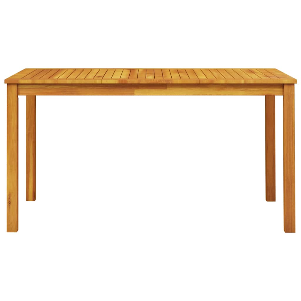 Garten Essgruppe 7 pcs Braun Massivholz Akazie
