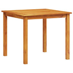 Garten Essgruppe 3 pcs Braun Massivholz Akazie