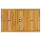 Garten Essgruppe 5 pcs Braun Massivholz Akazie