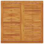 Garten Essgruppe 5 pcs Braun Massivholz Akazie