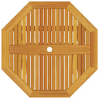 Garten Essgruppe 5 pcs Braun Massivholz Akazie