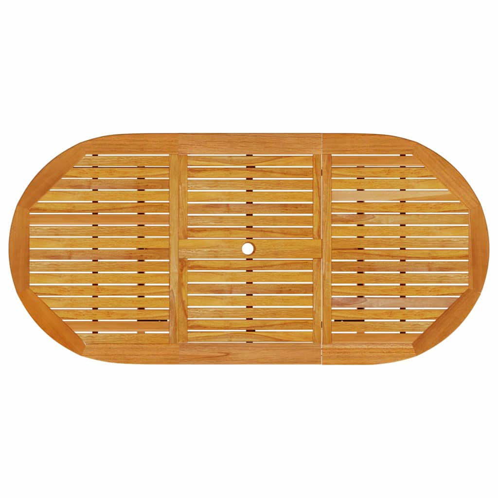 Garten Essgruppe 7 pcs Braun Massivholz Akazie