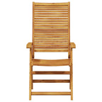 Garten Essgruppe 9 pcs Braun Massivholz Akazie
