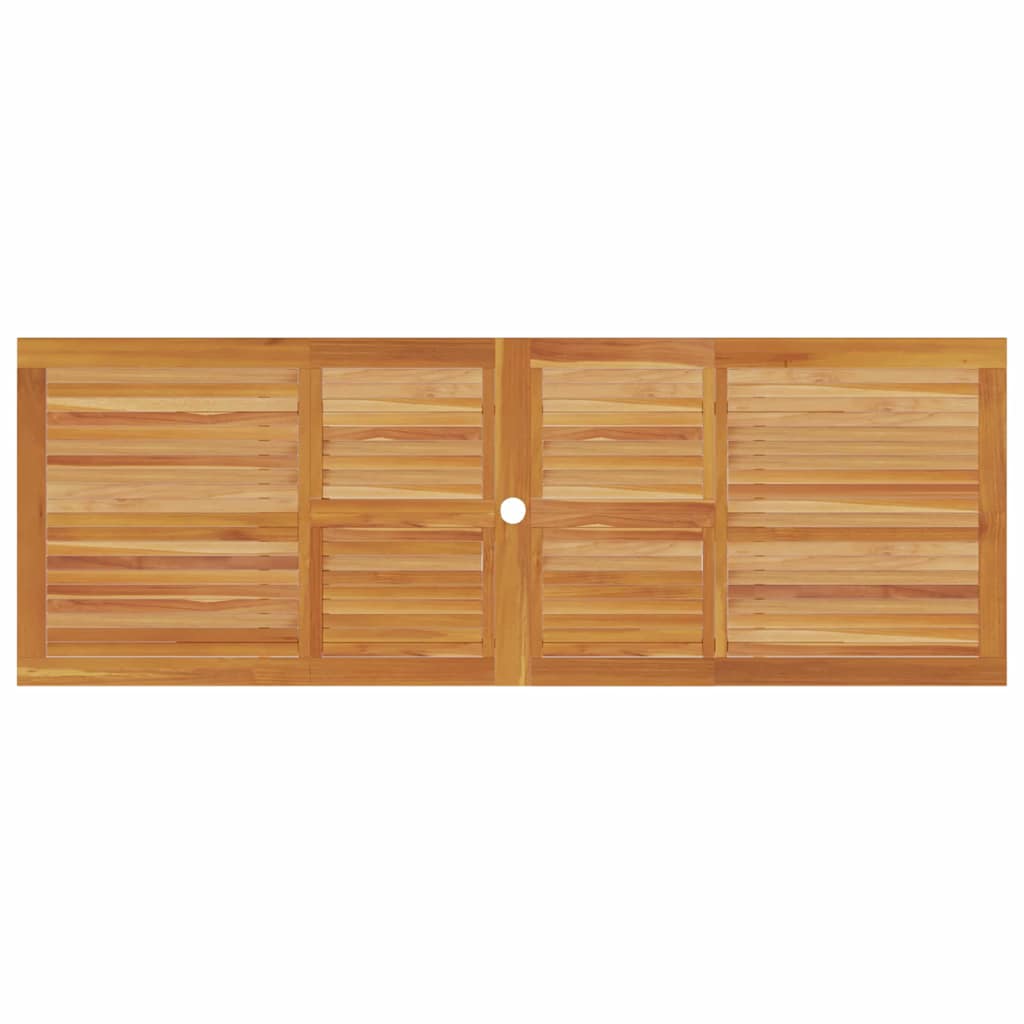 Garten Essgruppe 9 pcs Braun Massivholz Akazie