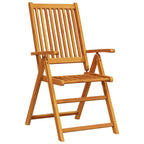 Garten Essgruppe 5 pcs Braun Massivholz Akazie