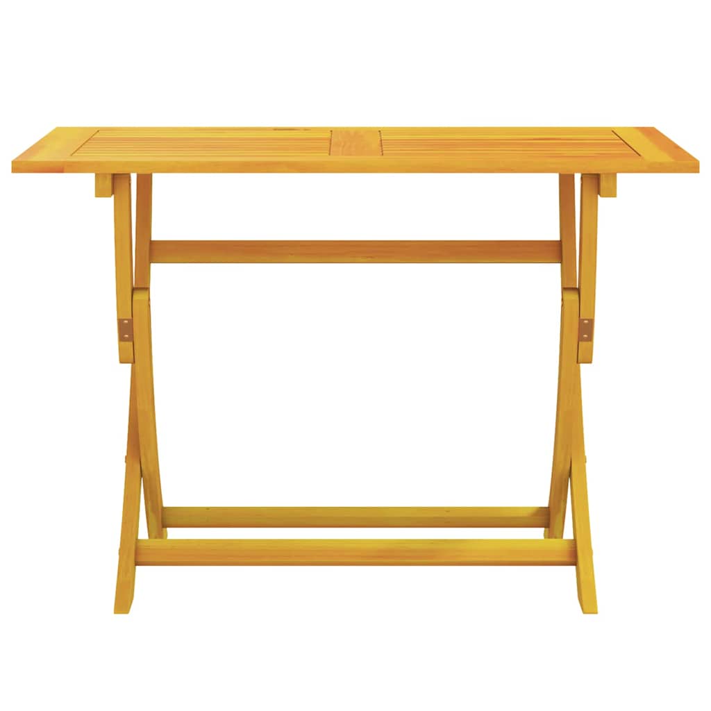 Garten Essgruppe 5 pcs Braun Massivholz Akazie