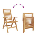 Stuhl 6 pcs Braun 64,5 x 52 x 108 cm Massivholz Teak
