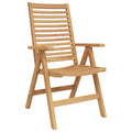 Stuhl 8 pcs Braun 64,5 x 52 x 108 cm Massivholz Teak