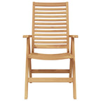 Stuhl 8 pcs Braun 64,5 x 52 x 108 cm Massivholz Teak