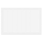 Gartentisch Weiß 150 x 100 x 73 cm Poly-Rattan