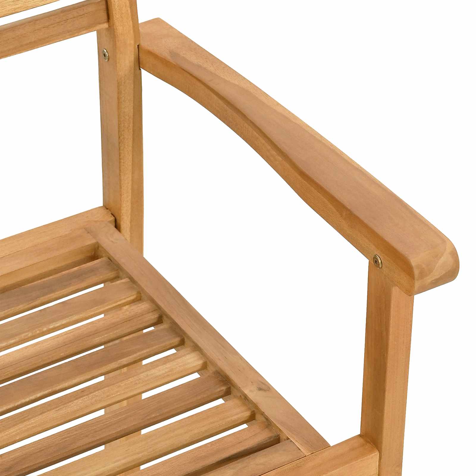 Garten Essgruppe 9 pcs Braun Massivholz Teak