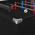 Tischfußballtisch Schwarze Eiche 125 x 60,5 x 80 cm