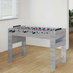 Tischfußballtisch Graues Sonoma 125 x 60,5 x 80 cm