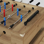 Tischfußballtisch Artisan-Eiche 125 x 60,5 x 80 cm