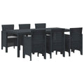 Garten Essgruppe 7 pcs Anthrazit Polypropylen