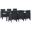 Garten Essgruppe 7 pcs Anthrazit Polypropylen