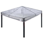 Ersatzbezug für Pavillon Transparent 300 x 300 x 26 cm PVC