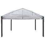 Ersatzbezug für Pavillon 300 x 300 x 26 cm Transparent PVC