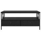 Couchtisch Schwarze Eiche 100 x 51 x 45 cm Holzwerkstoff