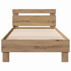 Bettrahmen Artisan-Eiche 203 x 95 x 70 cm Holzwerkstoff