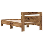Bettrahmen Altholz 193 x 95 x 88 cm Holzwerkstoff