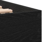 Bettrahmen Schwarz Eichen-Optik 193 x 95 x 88 cm Holzwerkstoff