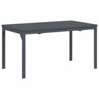Garten Essgruppe 11 pcs Anthrazit Pulverbeschichteter Stahl