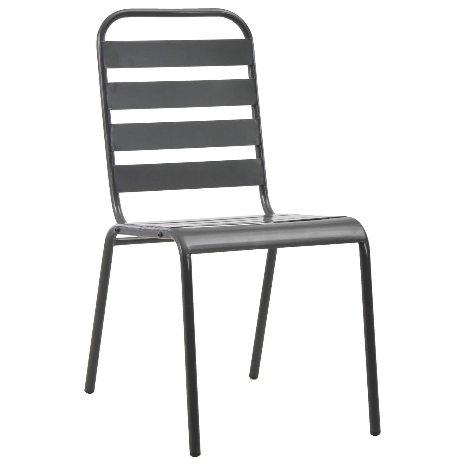 Garten Essgruppe 11 pcs Anthrazit Pulverbeschichteter Stahl