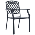Garten Essgruppe 9 pcs Anthrazit Stahl