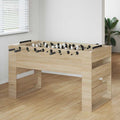 Tischfußballtisch Sonoma-Eiche 146,5 x 74 x 85 cm Holzwerkstoff