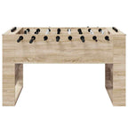 Tischfußballtisch Sonoma-Eiche 146,5 x 74 x 85 cm Holzwerkstoff