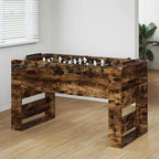 Tischfußballtisch Geräucherte Eiche 146,5 x 74 x 85 cm