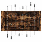 Tischfußballtisch Geräucherte Eiche 146,5 x 74 x 85 cm