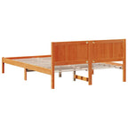 Bettgestell Braun 140 x 200 cm Massivholz Kiefer