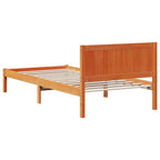 Bettgestell Braun 80 x 200 cm Massivholz Kiefer