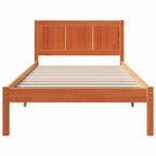 Bettgestell Braun 100 x 200 cm Massivholz Kiefer