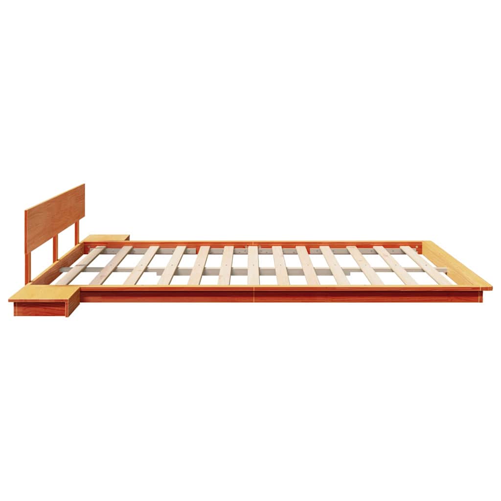 Bettgestell Braun 200 x 200 cm Holz