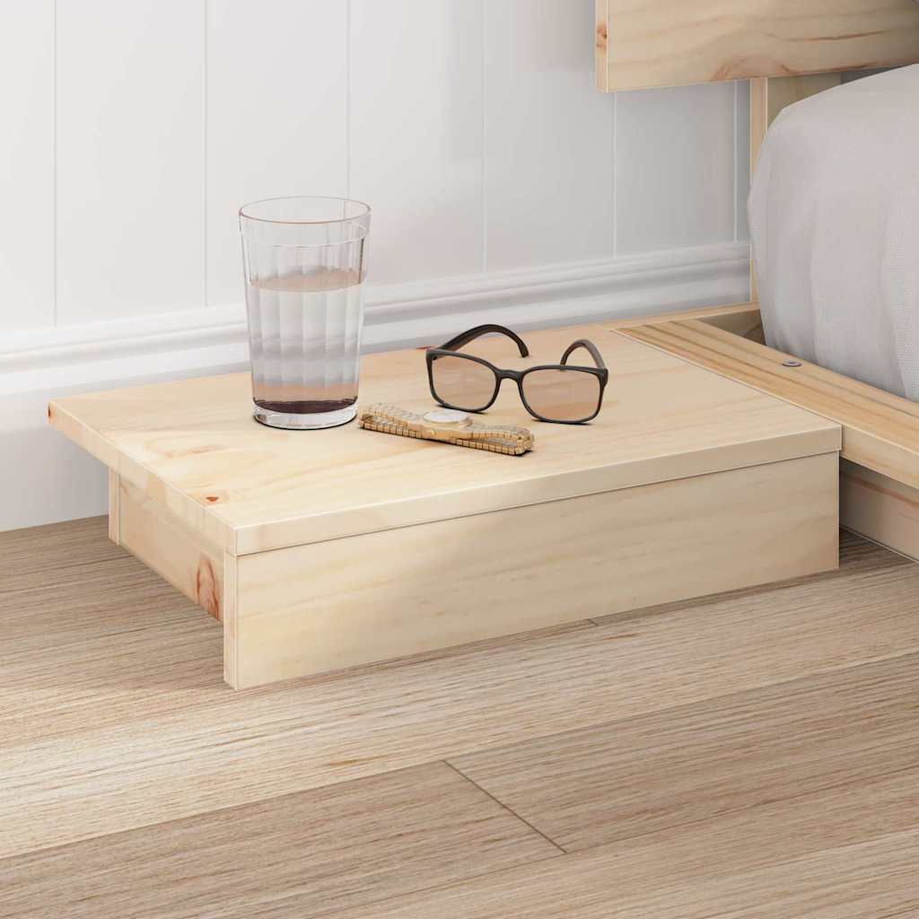 Bettgestell Braun 150 x 200 cm Holz