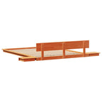 Bettgestell Braun 150 x 200 cm Holz