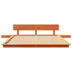 Bettgestell Braun 150 x 200 cm Holz